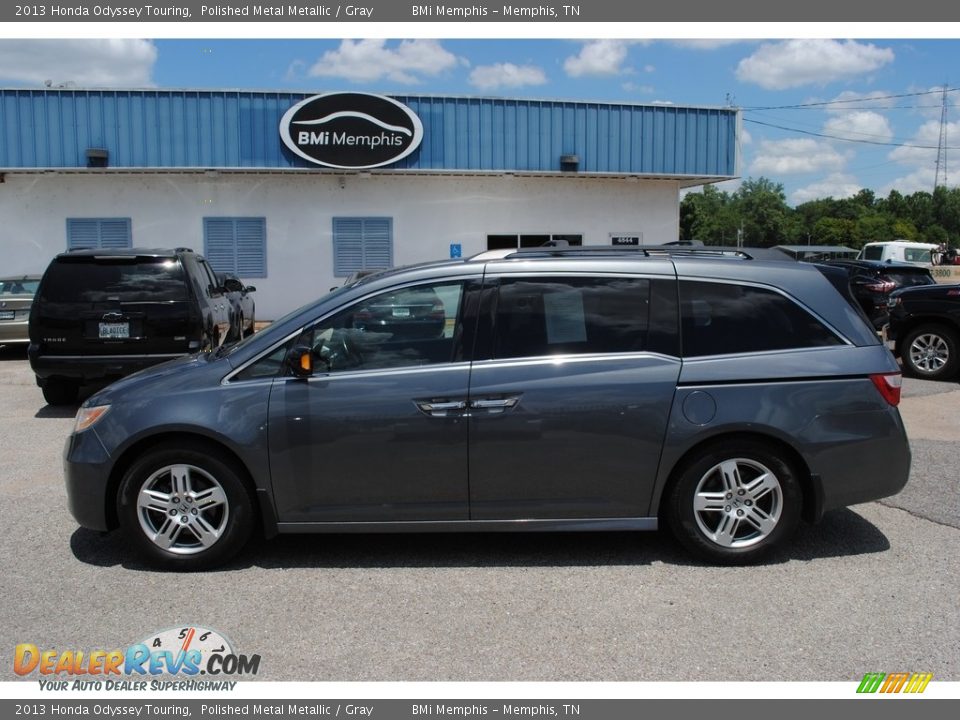 2013 Honda Odyssey Touring Polished Metal Metallic / Gray Photo #2