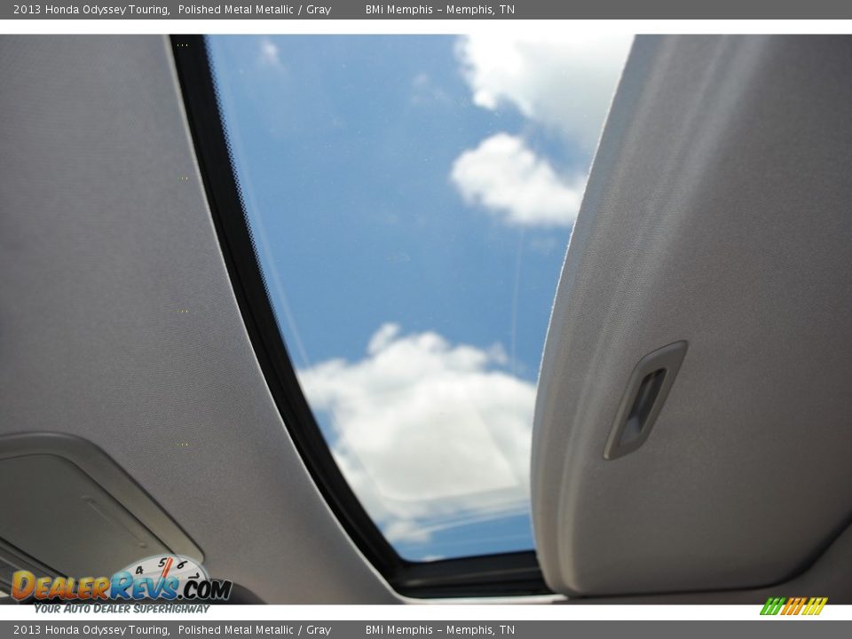 2013 Honda Odyssey Touring Polished Metal Metallic / Gray Photo #22