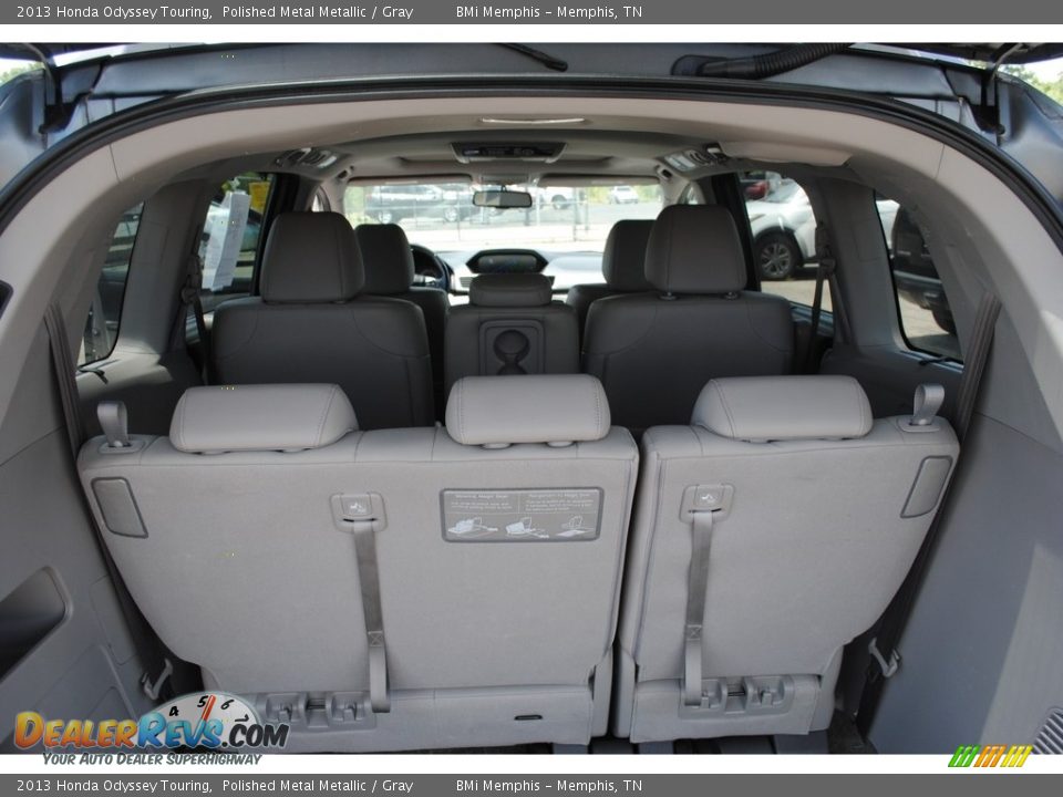 2013 Honda Odyssey Touring Polished Metal Metallic / Gray Photo #24