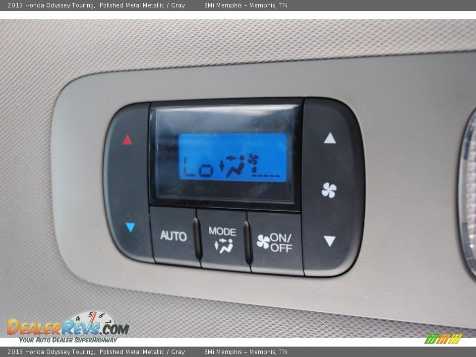 2013 Honda Odyssey Touring Polished Metal Metallic / Gray Photo #26