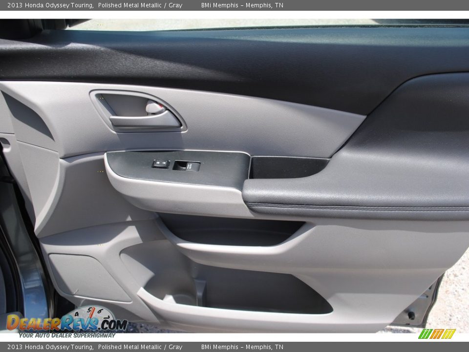 2013 Honda Odyssey Touring Polished Metal Metallic / Gray Photo #27