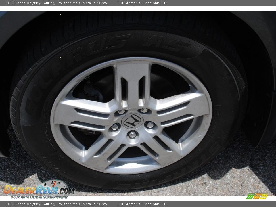 2013 Honda Odyssey Touring Polished Metal Metallic / Gray Photo #31