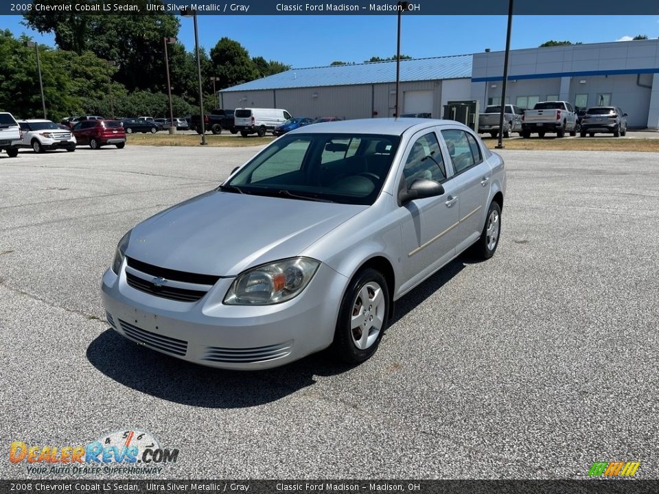 2008 Chevrolet Cobalt LS Sedan Ultra Silver Metallic / Gray Photo #1