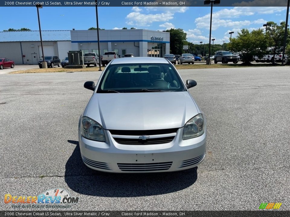 2008 Chevrolet Cobalt LS Sedan Ultra Silver Metallic / Gray Photo #6