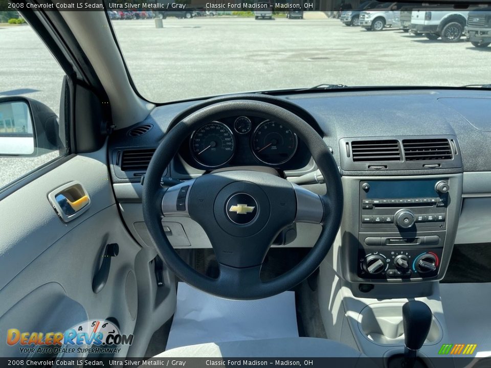 2008 Chevrolet Cobalt LS Sedan Ultra Silver Metallic / Gray Photo #9