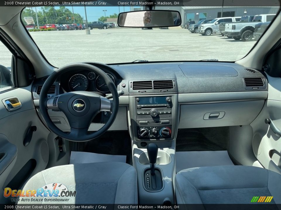 2008 Chevrolet Cobalt LS Sedan Ultra Silver Metallic / Gray Photo #10