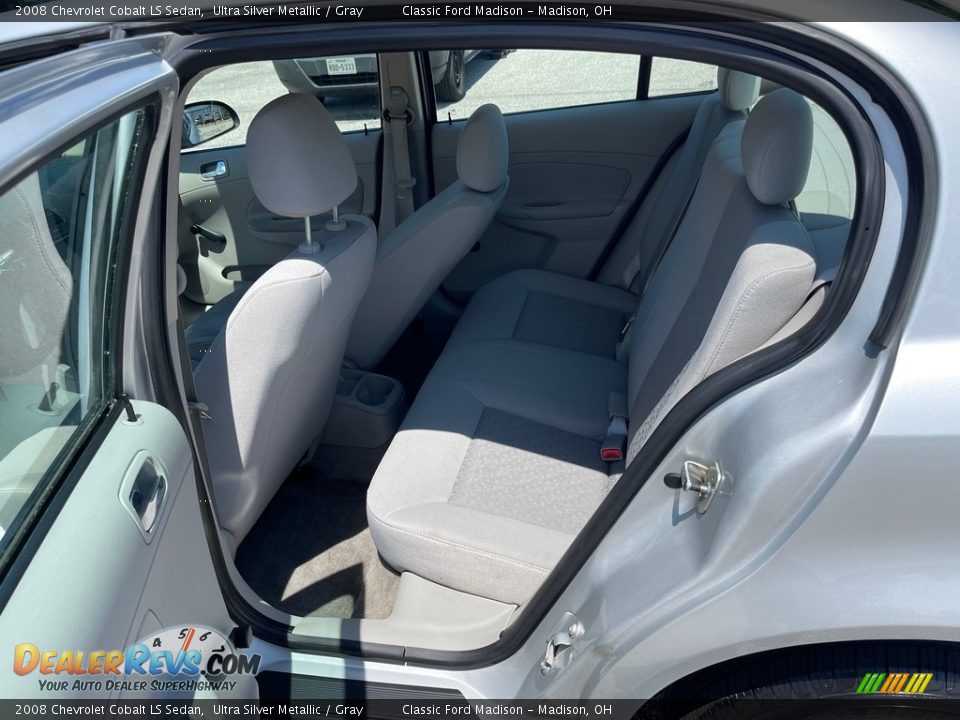 2008 Chevrolet Cobalt LS Sedan Ultra Silver Metallic / Gray Photo #13