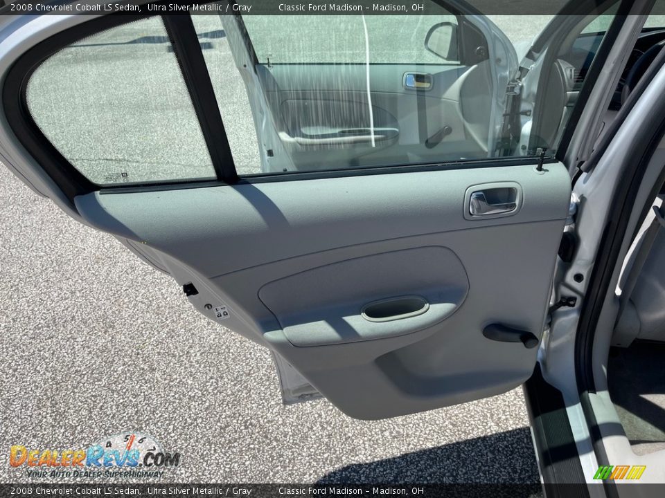 2008 Chevrolet Cobalt LS Sedan Ultra Silver Metallic / Gray Photo #14