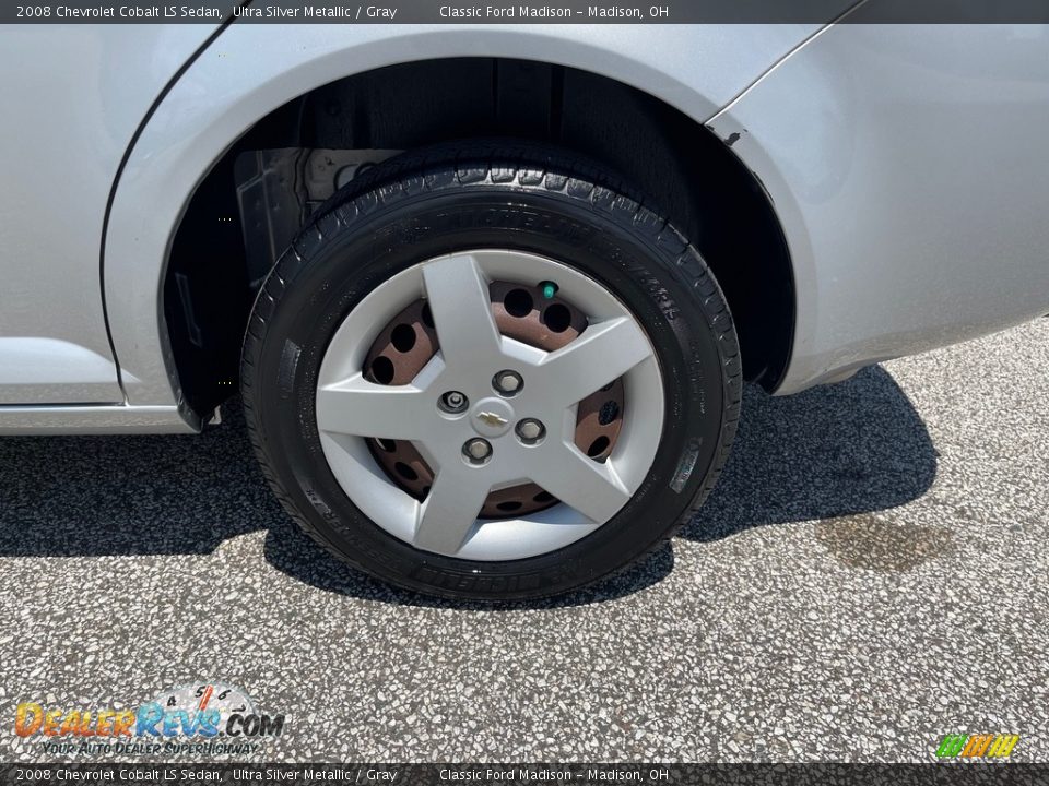 2008 Chevrolet Cobalt LS Sedan Ultra Silver Metallic / Gray Photo #15