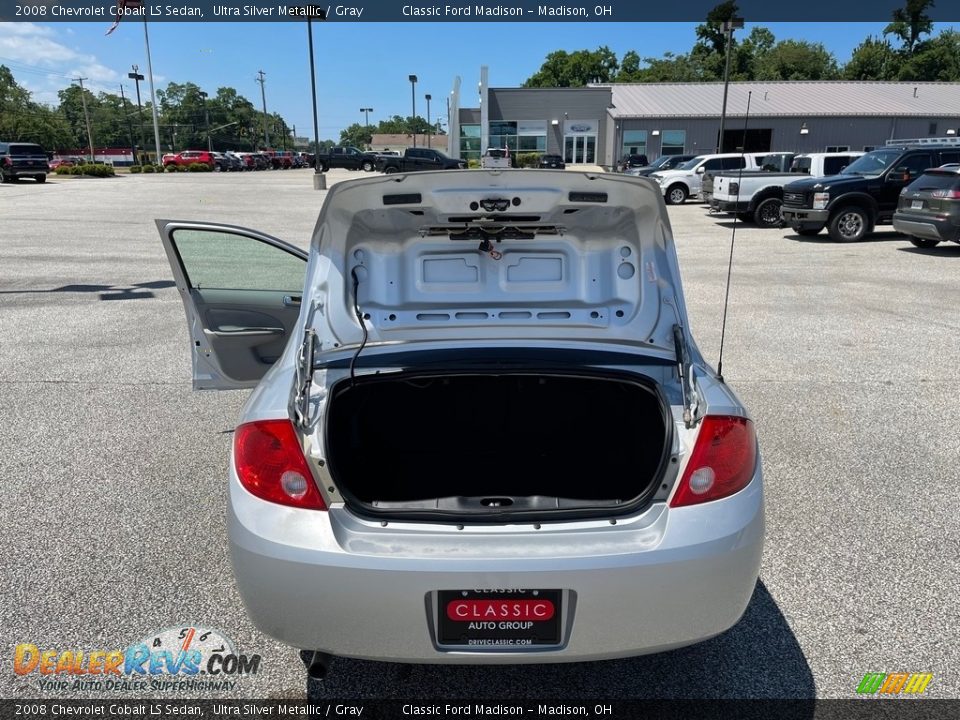 2008 Chevrolet Cobalt LS Sedan Ultra Silver Metallic / Gray Photo #16