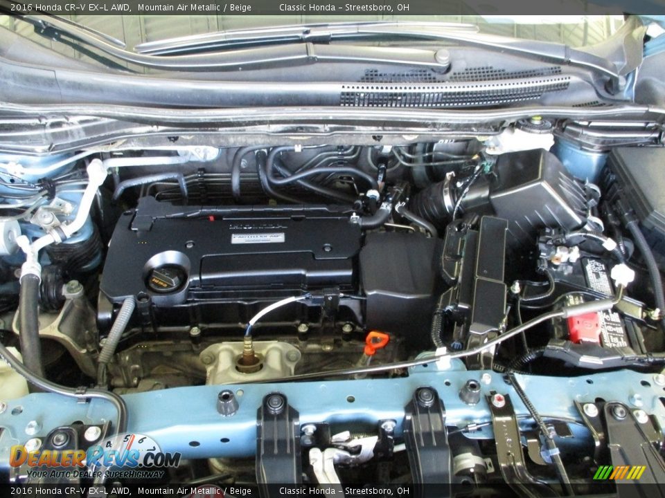 2016 Honda CR-V EX-L AWD 2.4 Liter DI DOHC 16-Valve i-VTEC 4 Cylinder Engine Photo #13