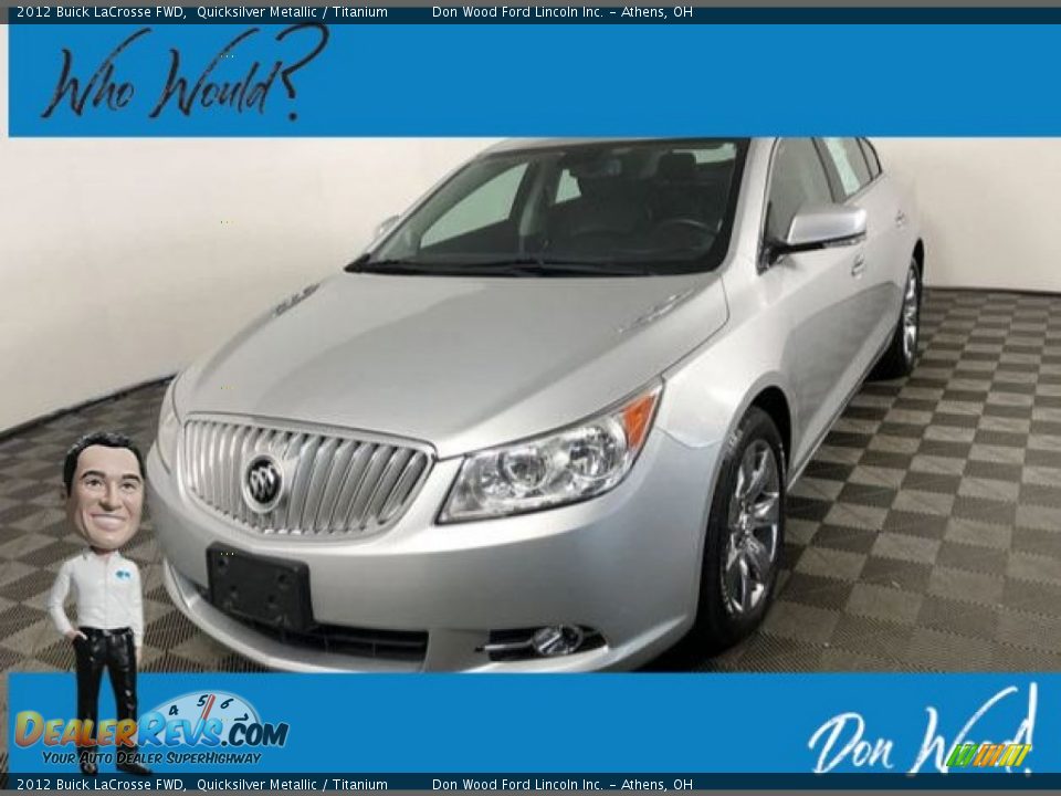 2012 Buick LaCrosse FWD Quicksilver Metallic / Titanium Photo #1