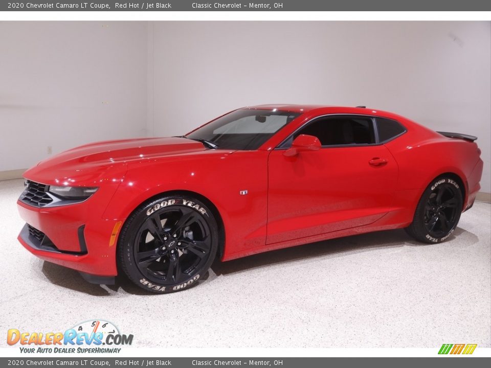 2020 Chevrolet Camaro LT Coupe Red Hot / Jet Black Photo #3