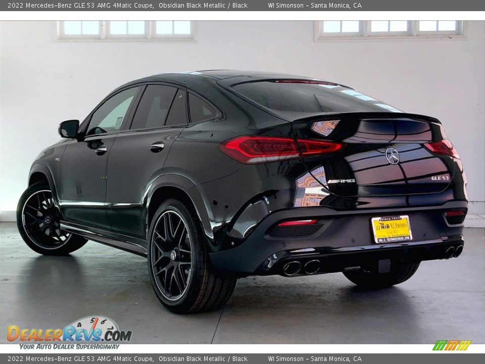 2022 Mercedes-Benz GLE 53 AMG 4Matic Coupe Obsidian Black Metallic / Black Photo #2