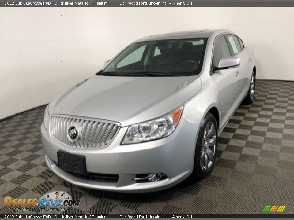 2012 Buick LaCrosse FWD Quicksilver Metallic / Titanium Photo #9
