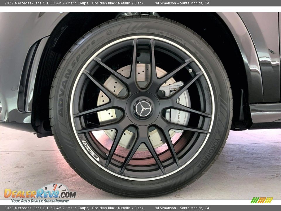 2022 Mercedes-Benz GLE 53 AMG 4Matic Coupe Obsidian Black Metallic / Black Photo #10