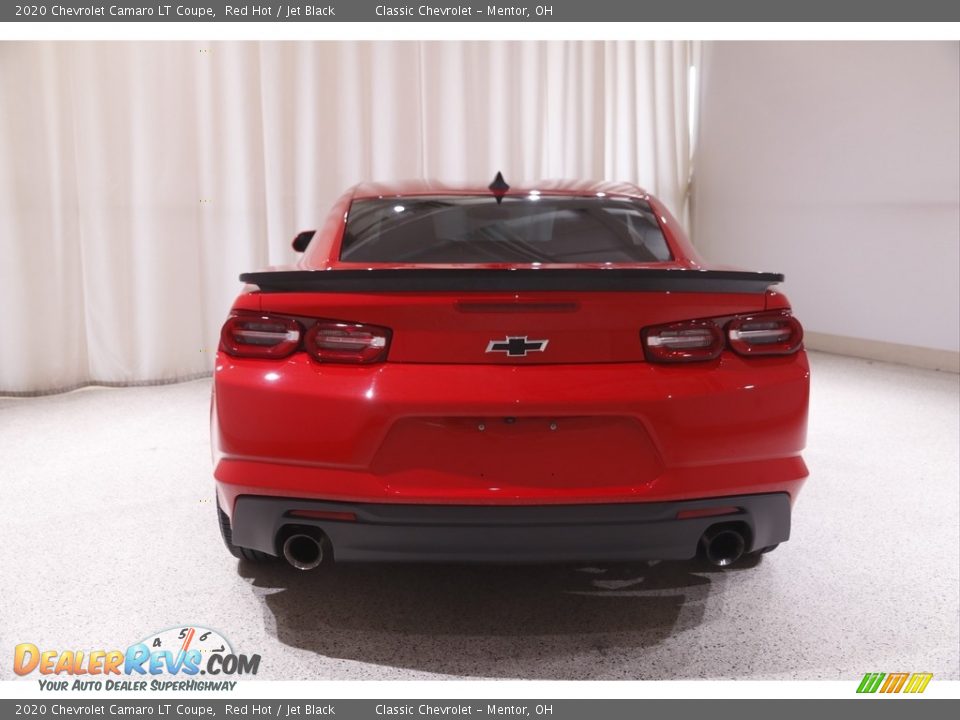 2020 Chevrolet Camaro LT Coupe Red Hot / Jet Black Photo #18