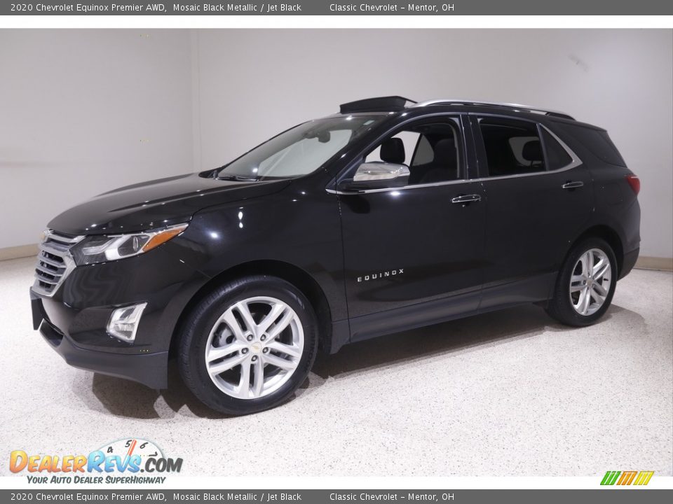 2020 Chevrolet Equinox Premier AWD Mosaic Black Metallic / Jet Black Photo #3