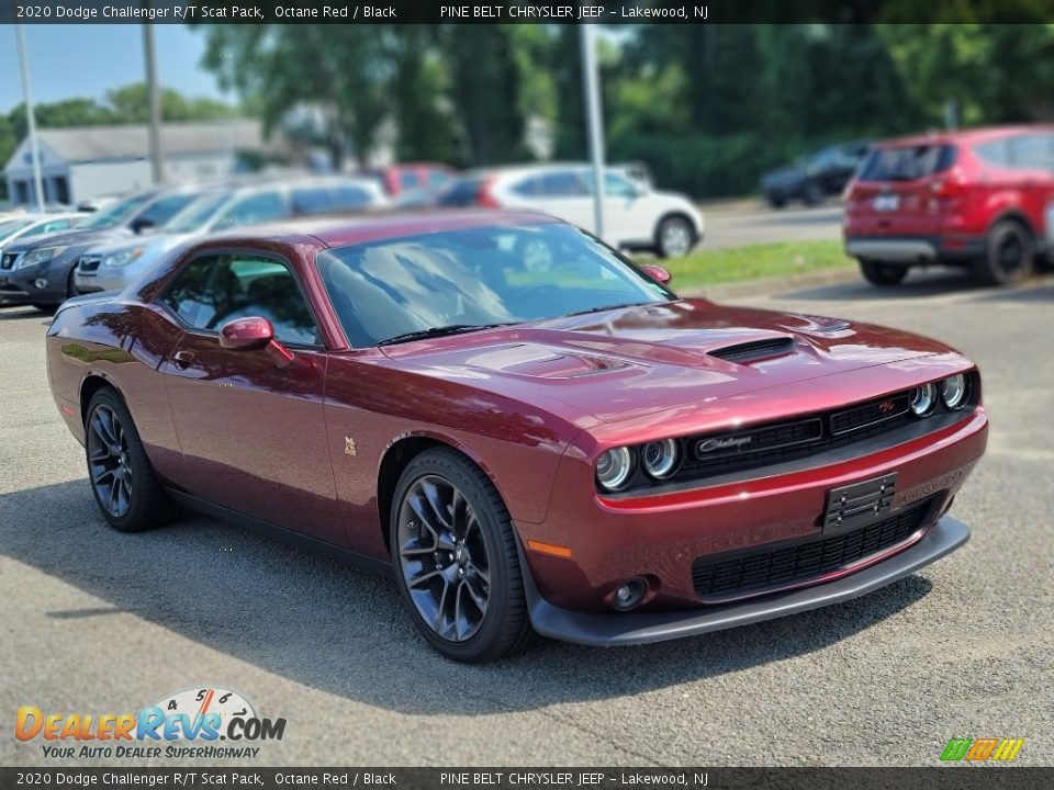 2020 Dodge Challenger R/T Scat Pack Octane Red / Black Photo #3