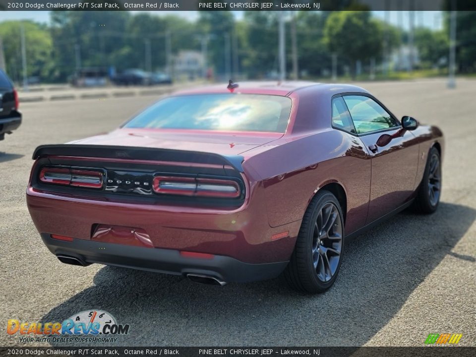 2020 Dodge Challenger R/T Scat Pack Octane Red / Black Photo #6