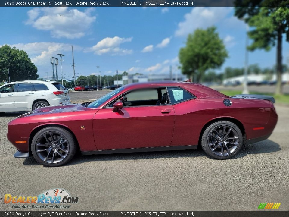 2020 Dodge Challenger R/T Scat Pack Octane Red / Black Photo #8