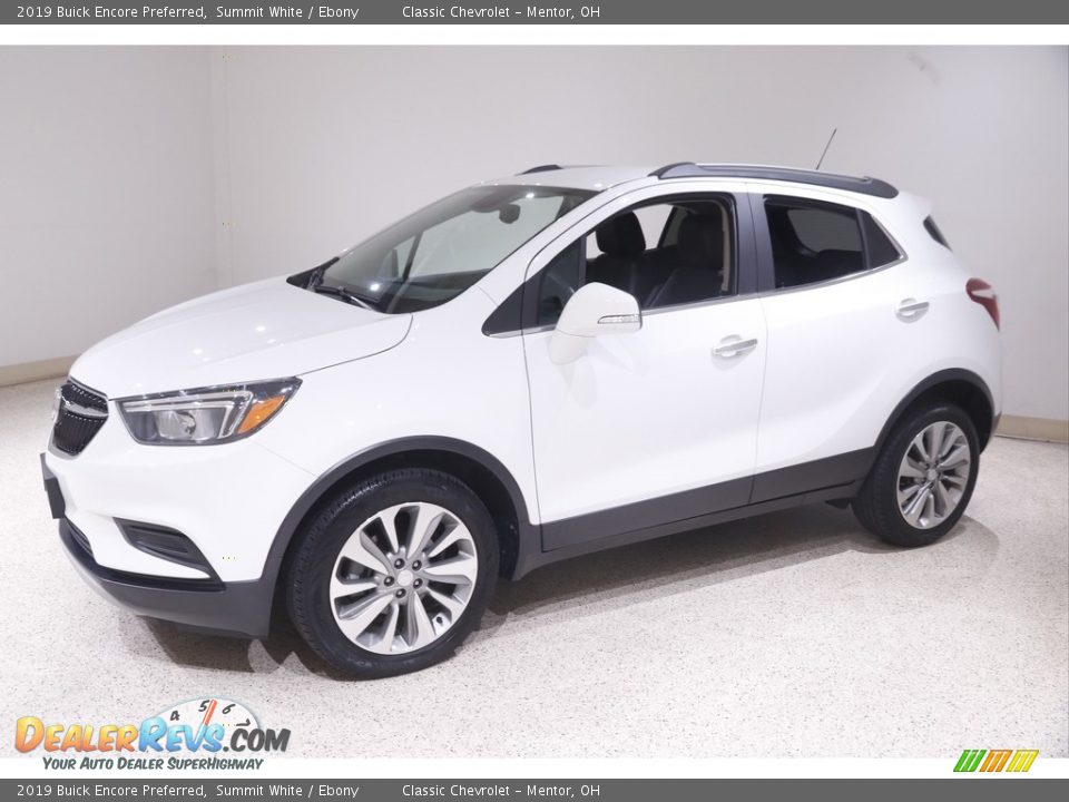 2019 Buick Encore Preferred Summit White / Ebony Photo #3