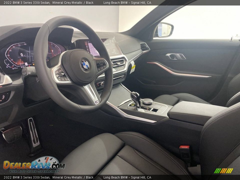 2022 BMW 3 Series 330i Sedan Mineral Grey Metallic / Black Photo #12