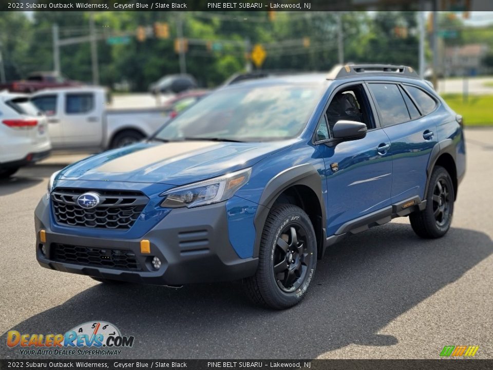 2022 Subaru Outback Wilderness Geyser Blue / Slate Black Photo #1