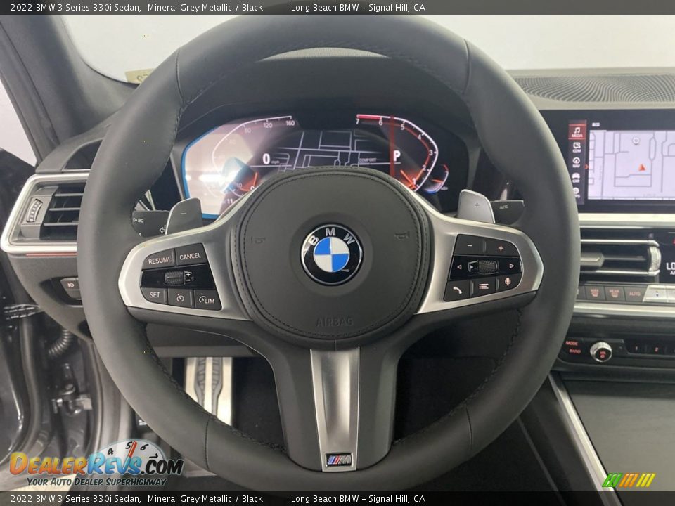 2022 BMW 3 Series 330i Sedan Mineral Grey Metallic / Black Photo #14