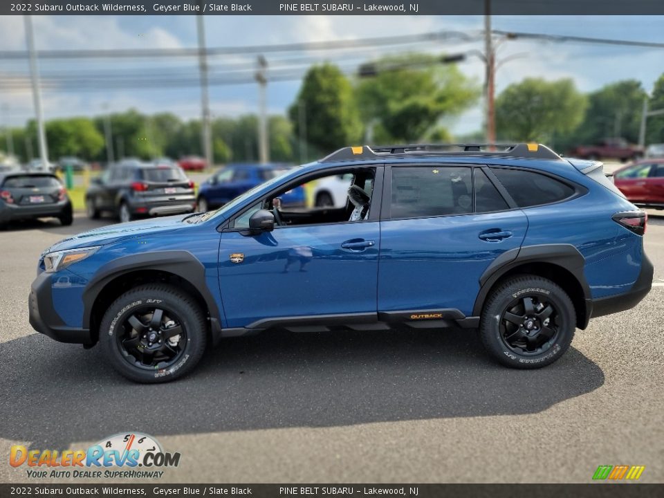 2022 Subaru Outback Wilderness Geyser Blue / Slate Black Photo #3