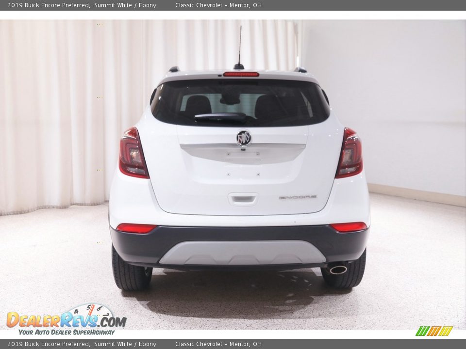 2019 Buick Encore Preferred Summit White / Ebony Photo #18