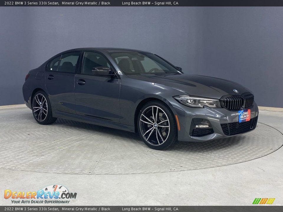 2022 BMW 3 Series 330i Sedan Mineral Grey Metallic / Black Photo #27