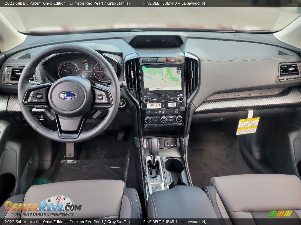 Gray StarTex Interior - 2022 Subaru Ascent Onyx Edition Photo #11