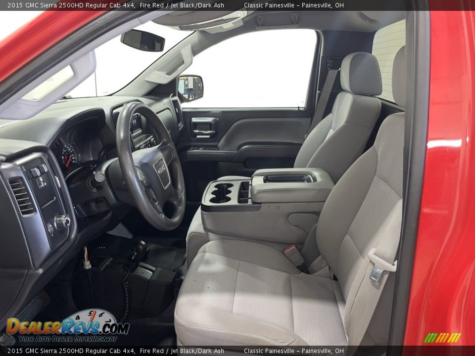 Front Seat of 2015 GMC Sierra 2500HD Regular Cab 4x4 Photo #9