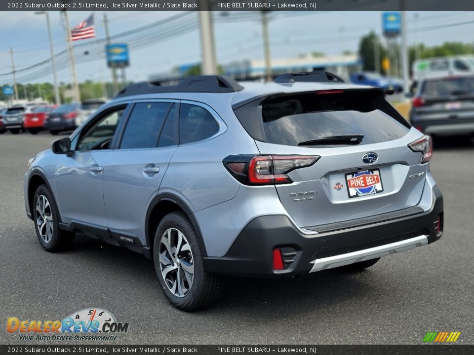 2022 Subaru Outback 2.5i Limited Ice Silver Metallic / Slate Black Photo #4