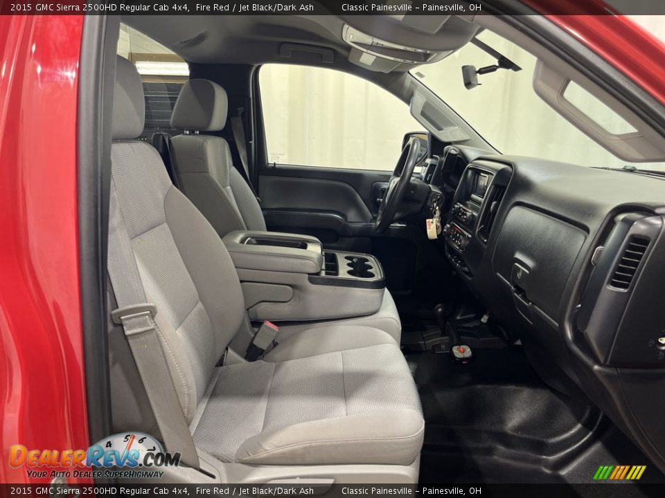 Front Seat of 2015 GMC Sierra 2500HD Regular Cab 4x4 Photo #14