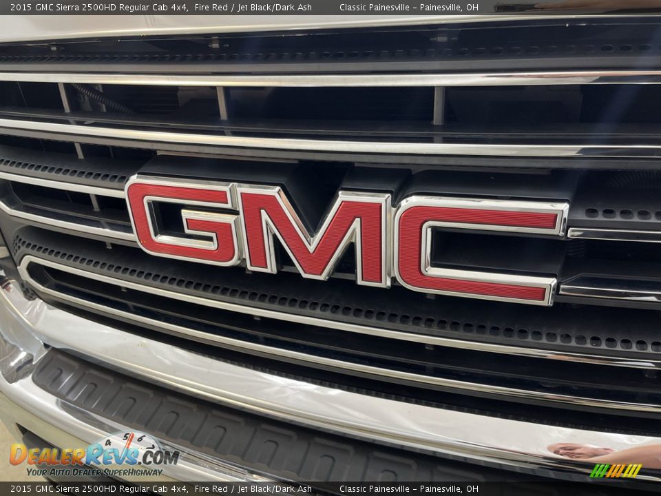 2015 GMC Sierra 2500HD Regular Cab 4x4 Fire Red / Jet Black/Dark Ash Photo #17
