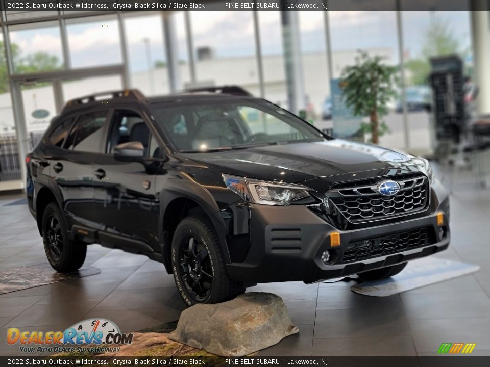 2022 Subaru Outback Wilderness Crystal Black Silica / Slate Black Photo #2