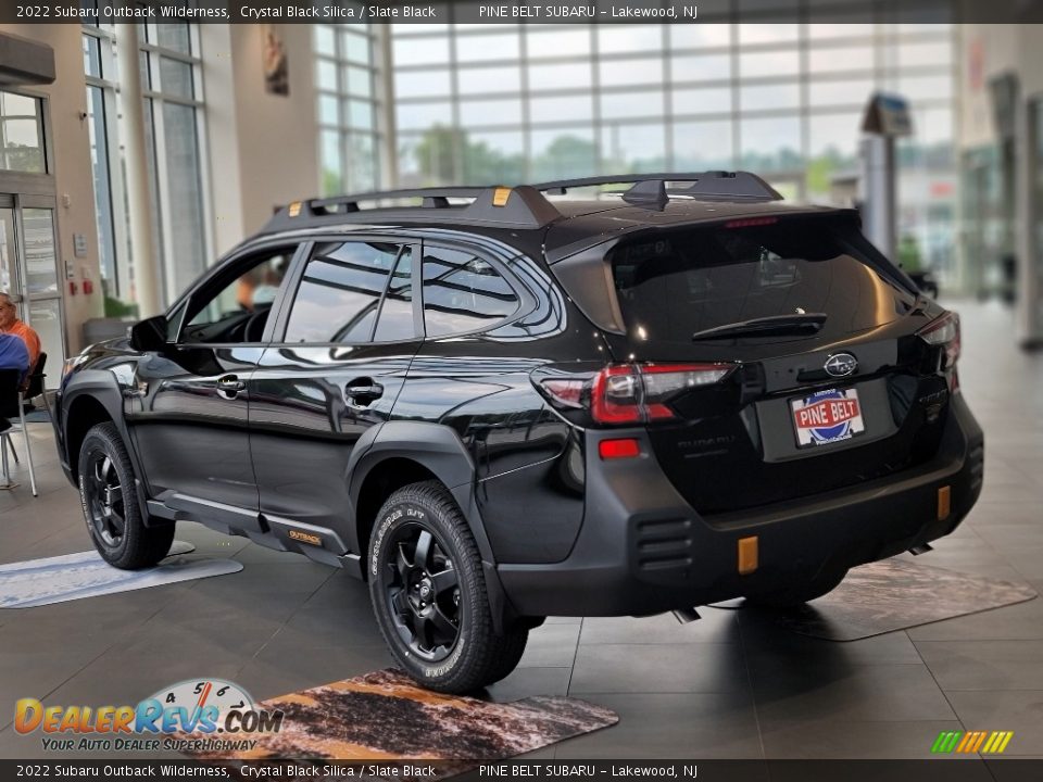 2022 Subaru Outback Wilderness Crystal Black Silica / Slate Black Photo #6