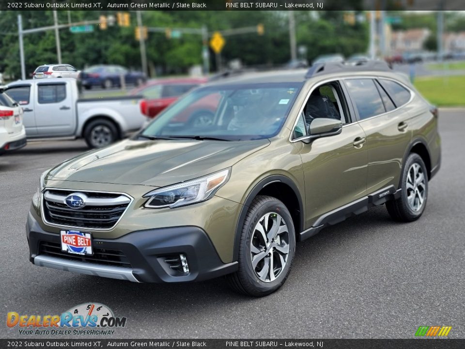 2022 Subaru Outback Limited XT Autumn Green Metallic / Slate Black Photo #1