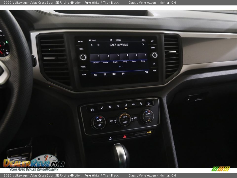 2020 Volkswagen Atlas Cross Sport SE R-Line 4Motion Pure White / Titan Black Photo #9