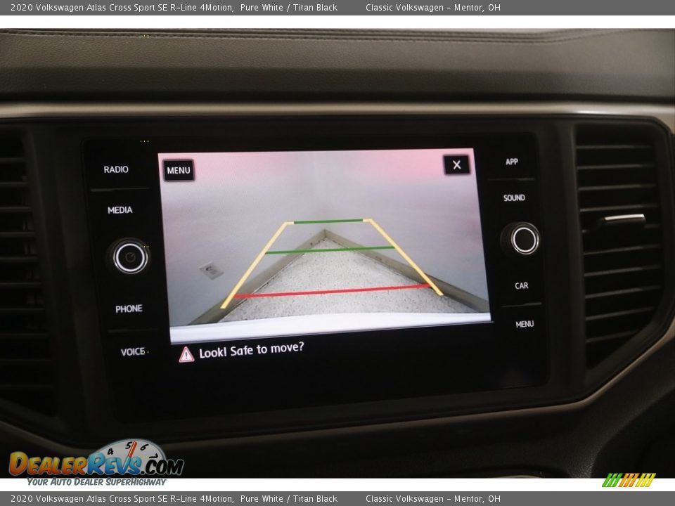 2020 Volkswagen Atlas Cross Sport SE R-Line 4Motion Pure White / Titan Black Photo #11