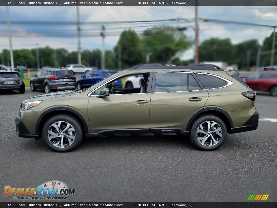 2022 Subaru Outback Limited XT Autumn Green Metallic / Slate Black Photo #3