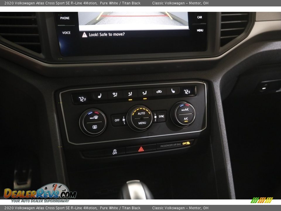 2020 Volkswagen Atlas Cross Sport SE R-Line 4Motion Pure White / Titan Black Photo #12