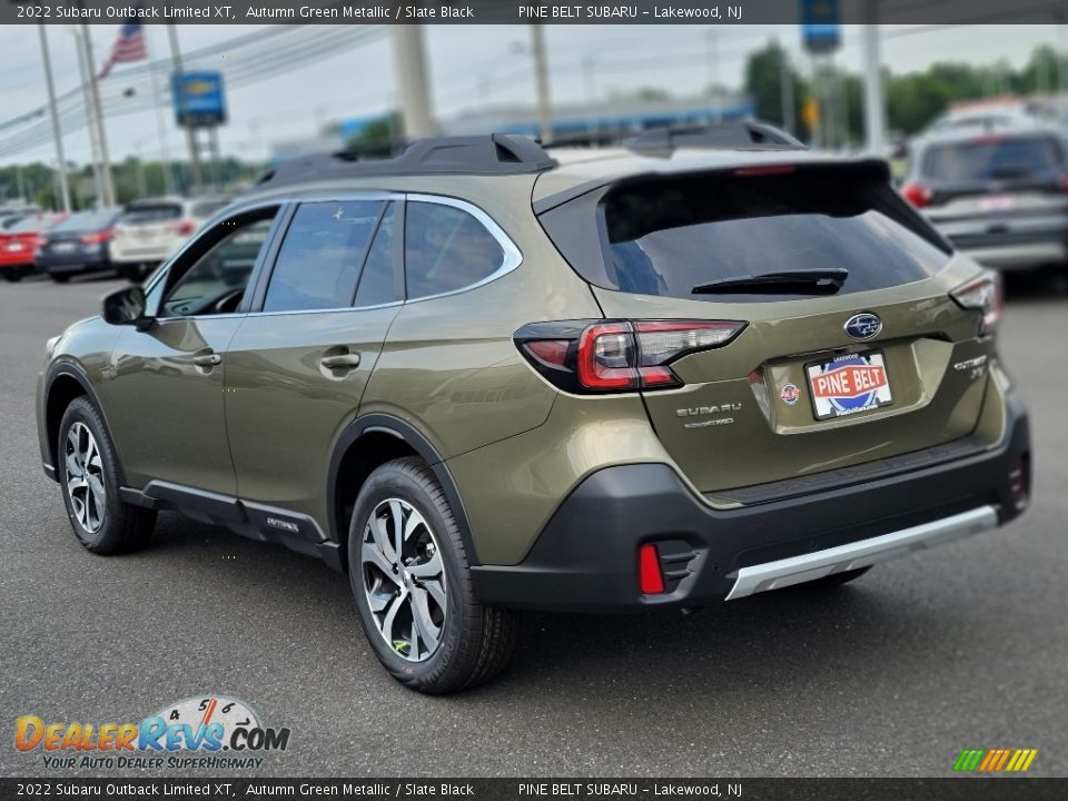 2022 Subaru Outback Limited XT Autumn Green Metallic / Slate Black Photo #4