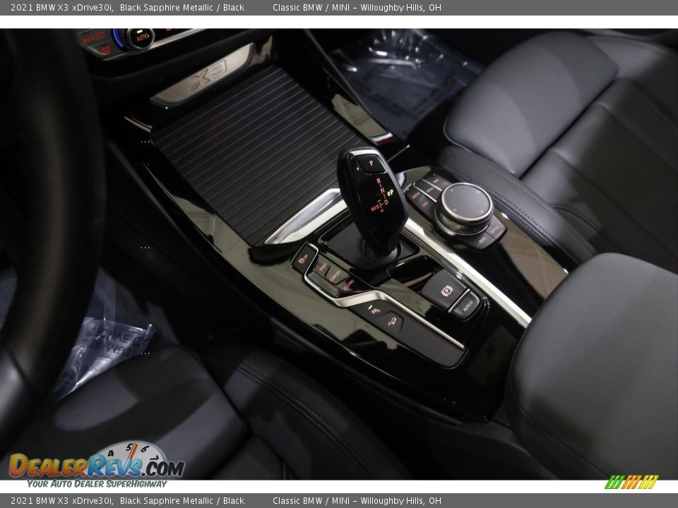 2021 BMW X3 xDrive30i Black Sapphire Metallic / Black Photo #14