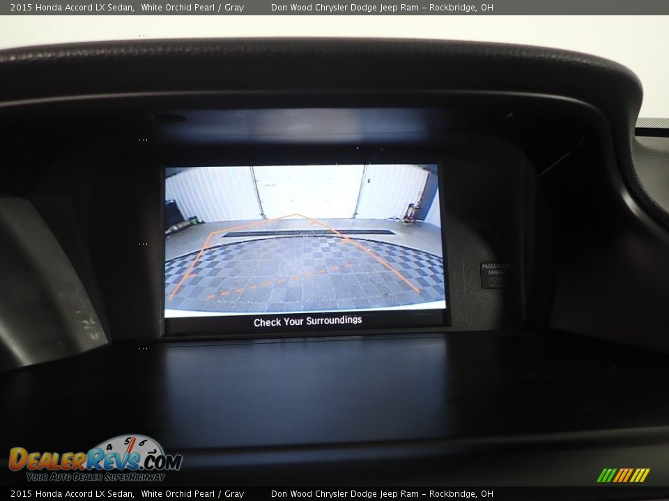 2015 Honda Accord LX Sedan White Orchid Pearl / Gray Photo #3