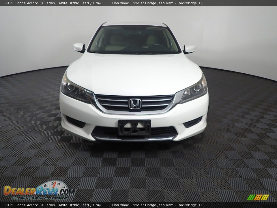 2015 Honda Accord LX Sedan White Orchid Pearl / Gray Photo #4