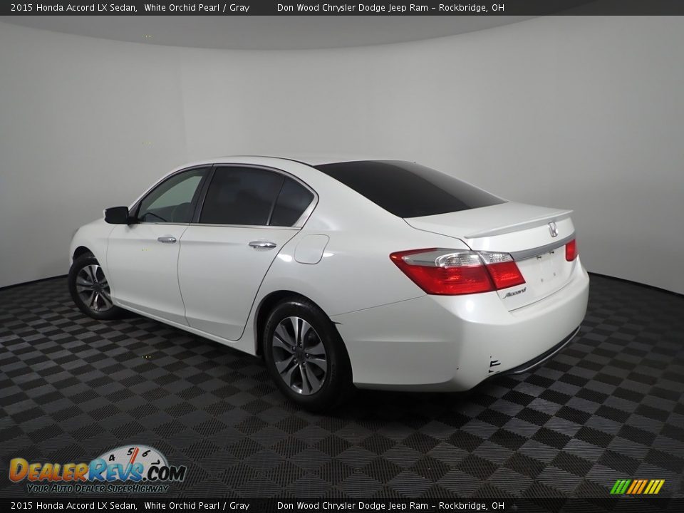 2015 Honda Accord LX Sedan White Orchid Pearl / Gray Photo #6