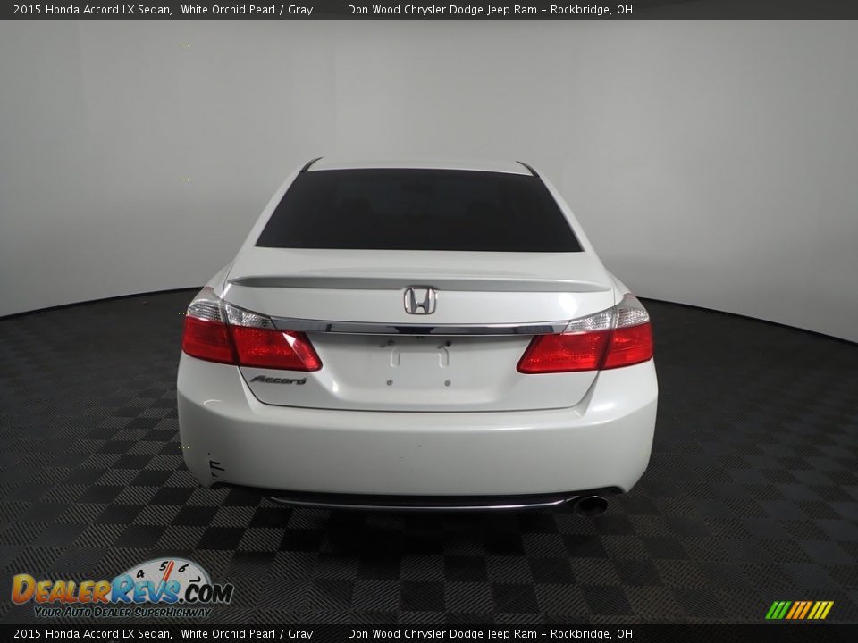 2015 Honda Accord LX Sedan White Orchid Pearl / Gray Photo #7